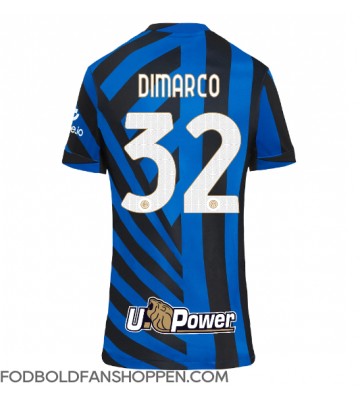 Inter Milan Federico Dimarco #32 Hjemmebanetrøje Dame 2024-25 Kortærmet